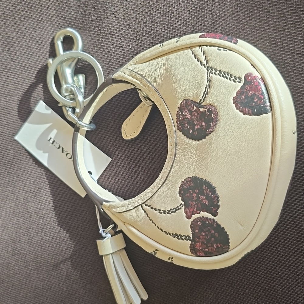 New COACH Key Ring Bag - Picture 2 of 4